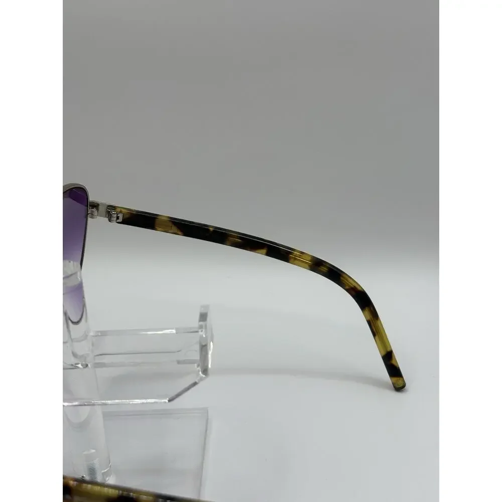 Marc Jacobs Aviator Sunglasses Purple Lens Tortoise Arms
